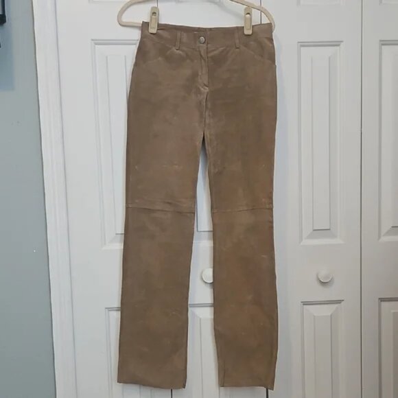 Dolc & Gabbana Leather Pants 38 - Picture 1 of 5